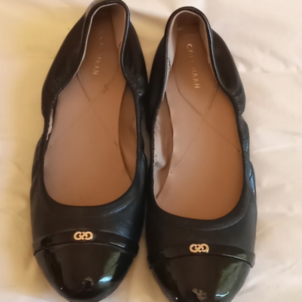 Cole Haan leather ballet flats